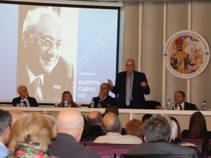 აკადემიკოს ნიკოლოზ ლანდიას 100 წლის იუბილე