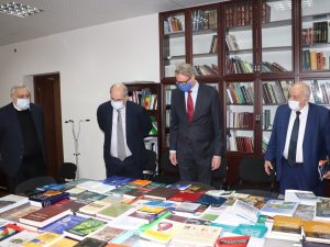 ევროკავშირის ელჩის კარლ ჰარცელის ვიზიტი საქართველოს მეცნიერებათა ეროვნულ აკადემიაში