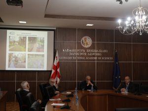 ბუნებრივი კატასტროფების სამეცნიერო პრობლემების შემსწავლელი კომისიის სხდომა